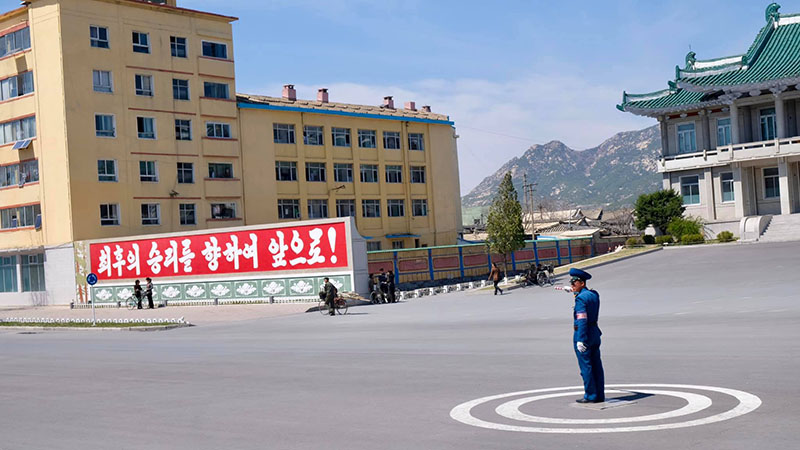 Cảnh sát giao thông ở Triều Tiên