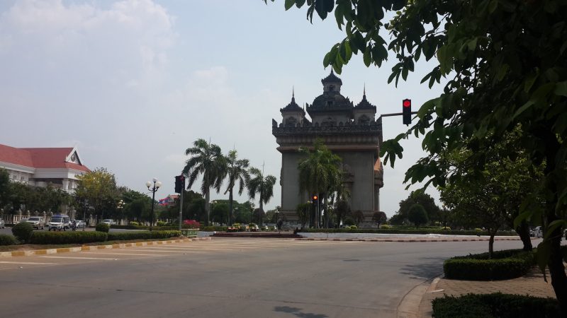 Khải hoàn môn Patuxay. Vientiane