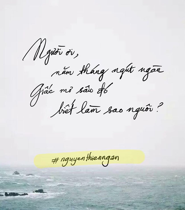 thơ Nguyễn Thiên Ngân